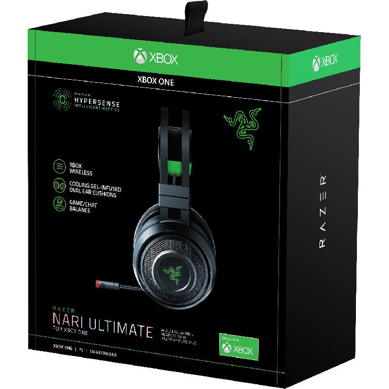 Razer Nari Ultimate Gaming Headset, Wireless/Wired (Optional), Retractable/Unidirectional Microphone, Black — 4