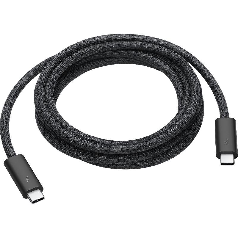 Apple Thunderbolt 3 Sync & Charge Cable, 2.00 m ( 6.56 ft ), Black