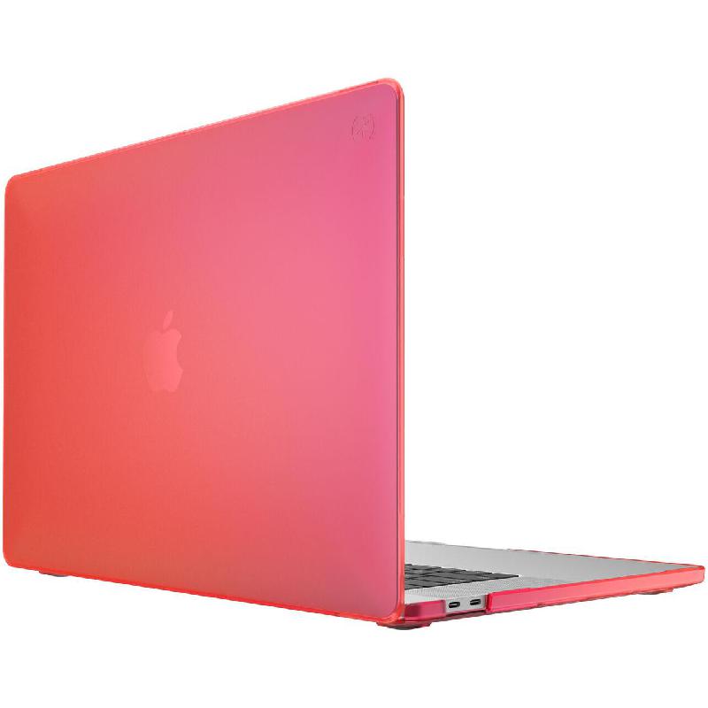 Speck SmartShell Front and Back Cover, Hardshell Case, for MacBook Pro 16, Hyper Pink/Hyper Pink