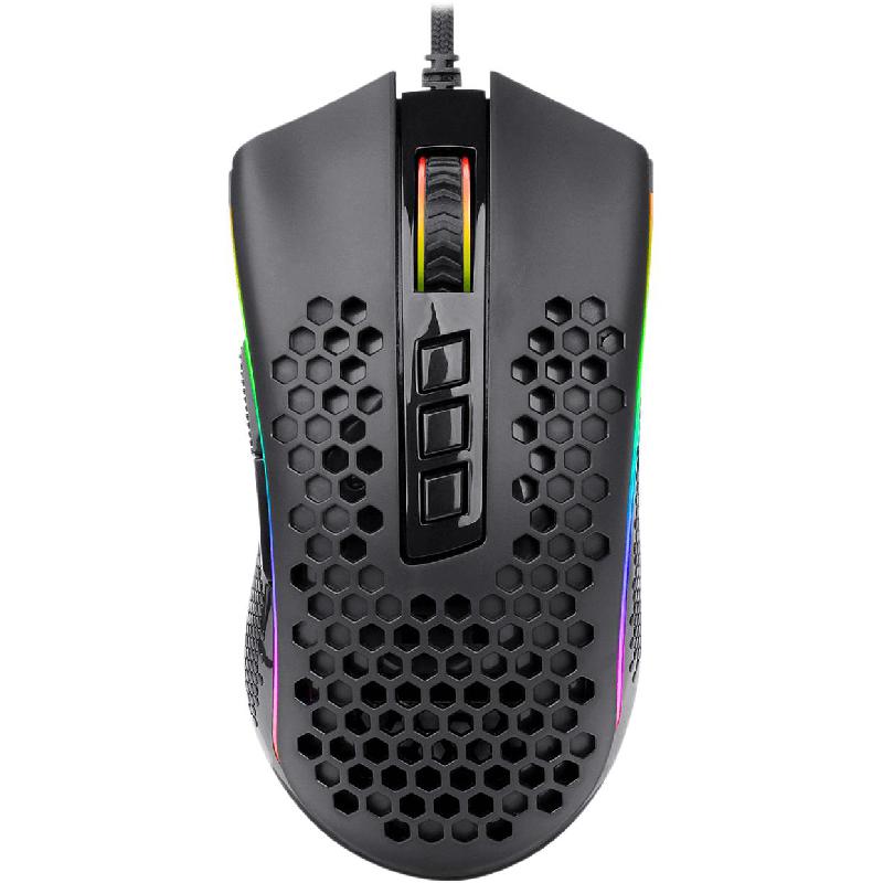 Redragon Storm Elite M988 Gaming Mouse, Wired, Optical, 1000-16000 dpi (32000 dpi Max), Black