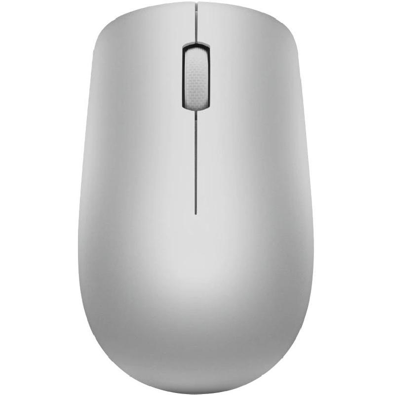 Lenovo 530 Mouse, Optical 1200 dpi, Wireless, Platinum Grey