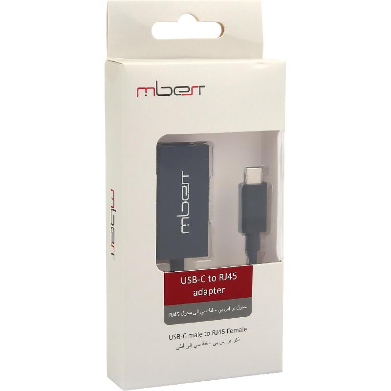 USB-C (3.1) to RJ-45 GbE Ethernet Adapter