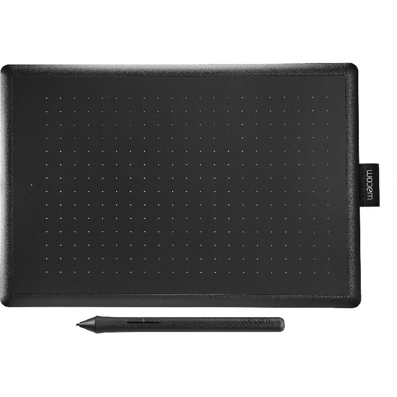 Wacom One (CTL-672-S) Creative Graphic Tablet, Wired, Mac OS/Windows, Black