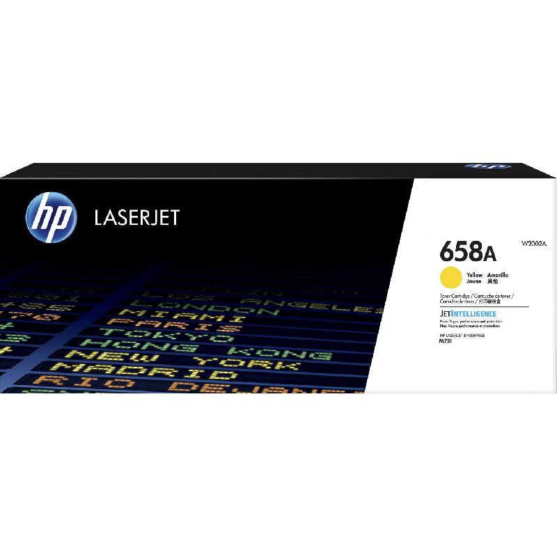 HP 658A Laser Toner, Yellow
