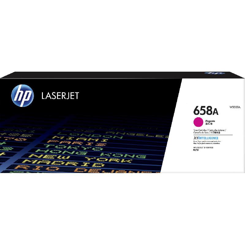 HP 658A Laser Toner, Magenta
