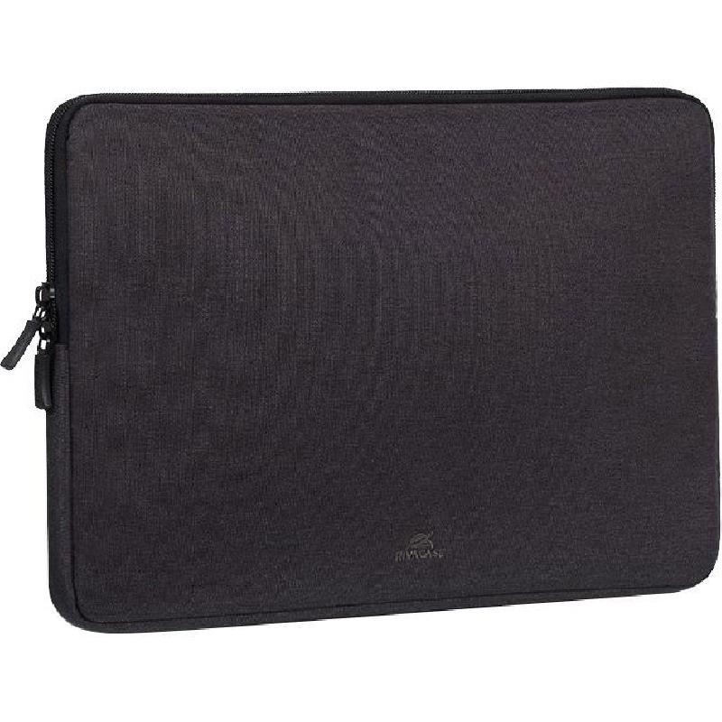 Rivacase Suzuka Laptop Sleeve, for 13.3" Screen Size, Black