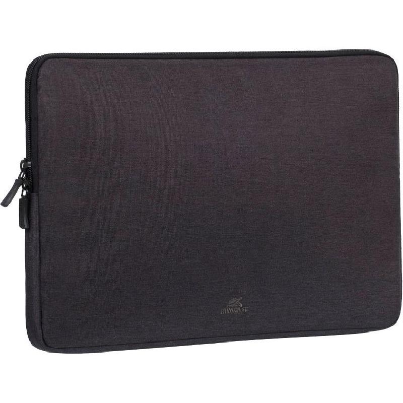 Rivacase Suzuka Laptop Sleeve, for 13.5"/13.9"/14" Screen Size, Black