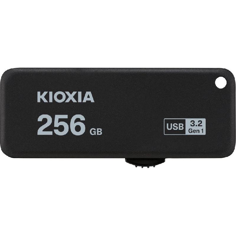 Kioxia TransMemory U365 USB 3.2 (Gen 1) Flash Drive, 256 GB, Black