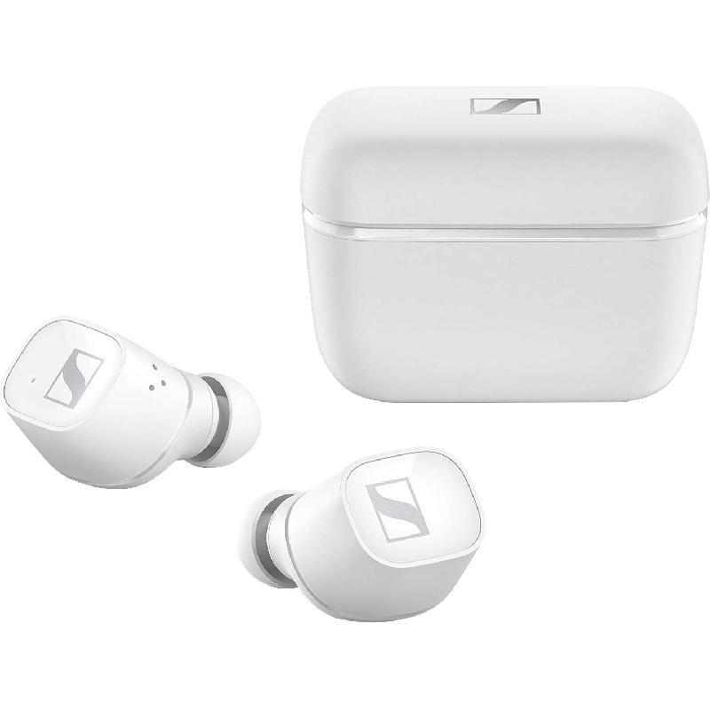Sennheiser CX 400BT True Wireless Earbuds, Bluetooth, USB (Charging), Built-in Microphone, White