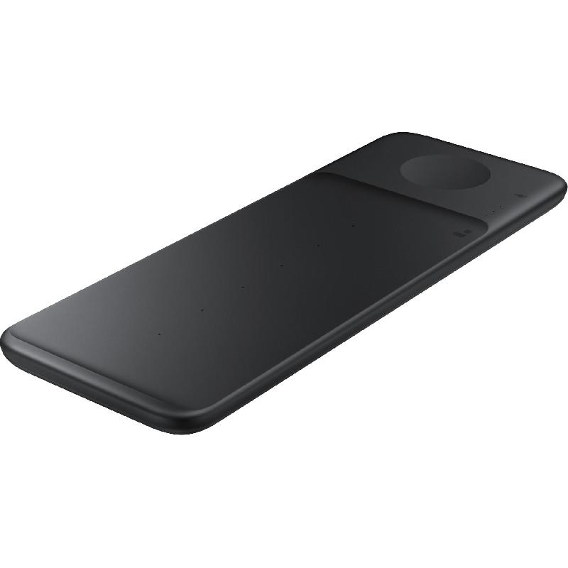 Samsung EP-P6300 Wireless Charger Trio, Fast Battery Charging, 9 Watts, Black