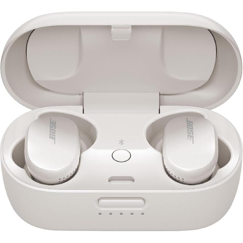 Bose QuietComfort Earbuds, Noise Cancelling Microphone, Bluetooth, Built-in Microphone, White