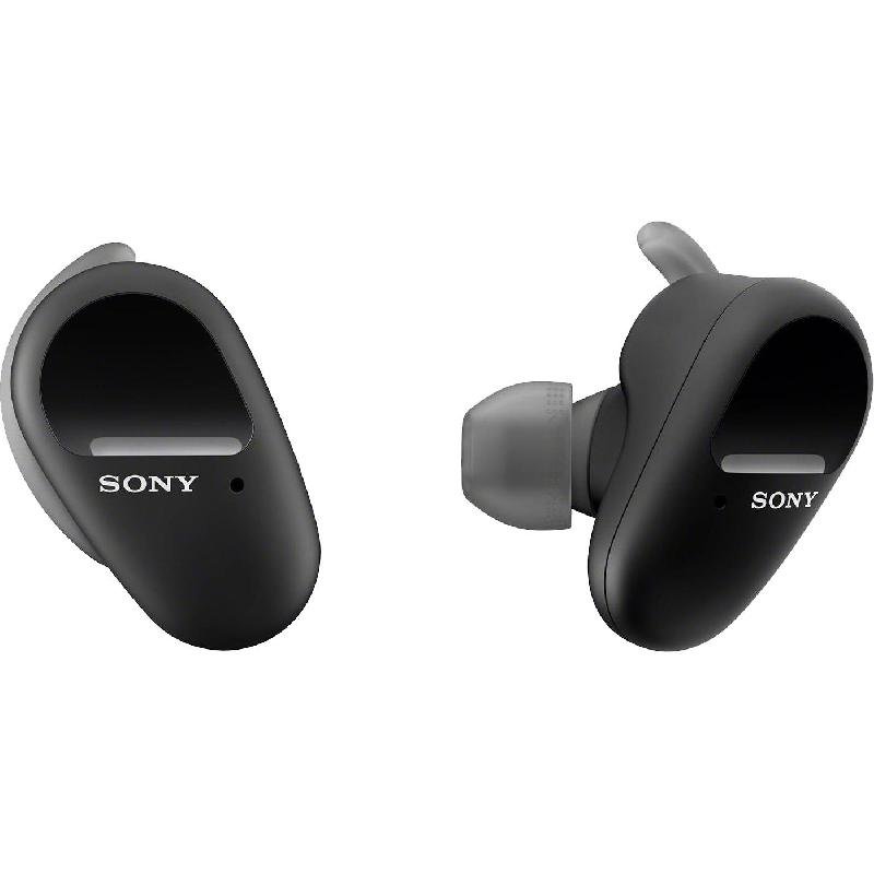 Sony WF-SP800N Truly Wireless Earbuds, Bluetooth, Built-in Microphone, Black