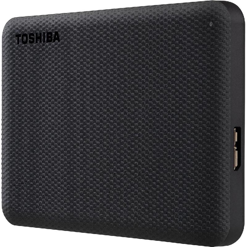 Toshiba Canvio Advance Portable Hard Disk Drive, 2 TB, Black