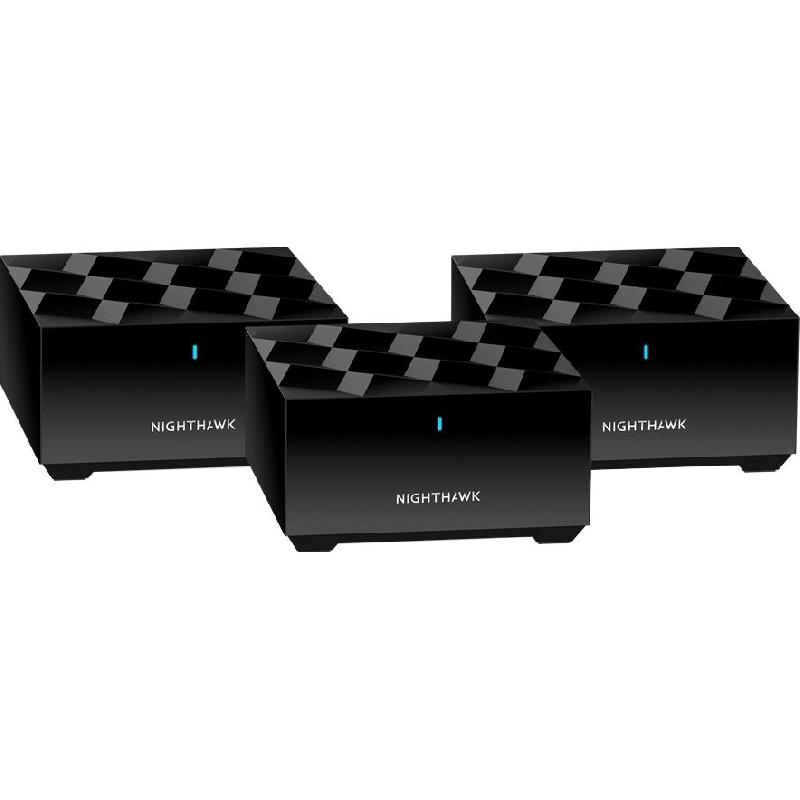 Netgear Nighthawk AX1800 Wireless Router, Wireless AX (802.11ax), Dual Band (2.4 GHz/5 GHz), up to 16 Devices, Single Port (LAN)/Single Port (WAN), 2 Port (GbE), Black