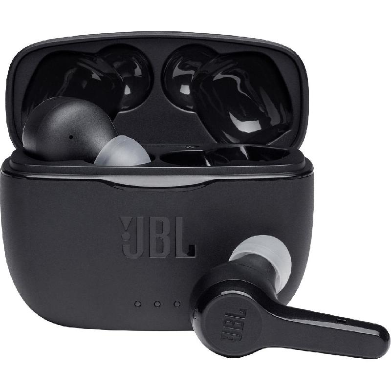 JBL Tune 215TWS Earbuds, Bluetooth, Built-in Microphone, Black
