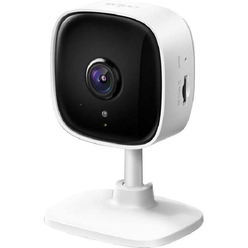 TP-Link Tapo C100 Smart Security Camera, Wi-Fi, Works with Amazon Alexa/Google Assistant, White