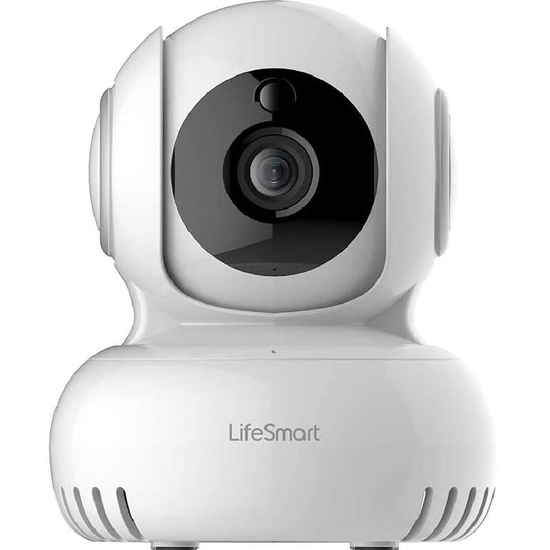 LifeSmart Wireless Camera, Wi-Fi, Works with Android/iOS Devices, White