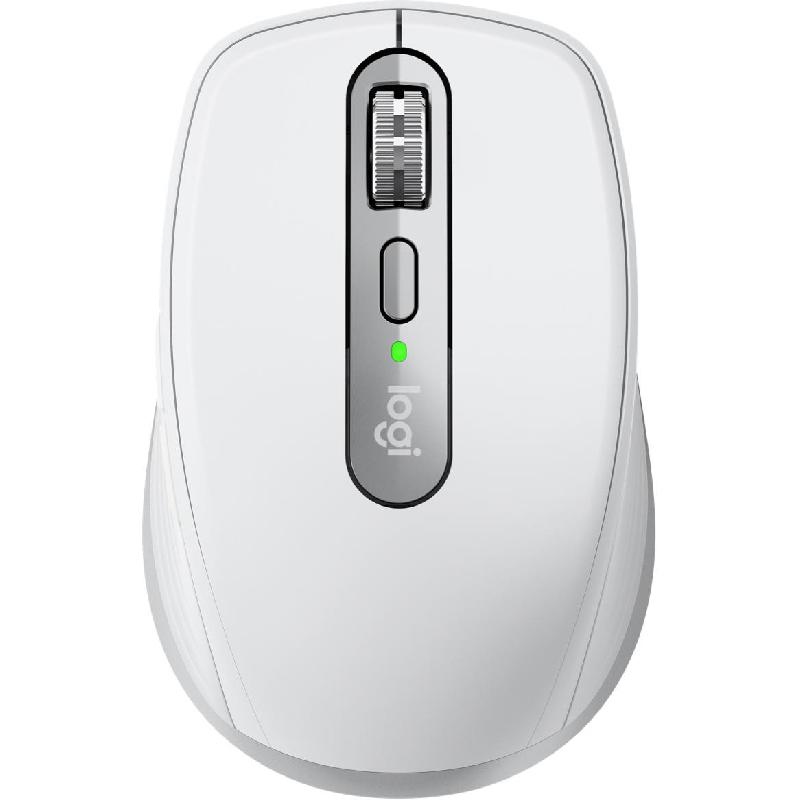 Logitech MX Anywhere 3 Mouse, Bluetooth/Wireless, Laser Technology, 1000 dpi, Pale Grey
