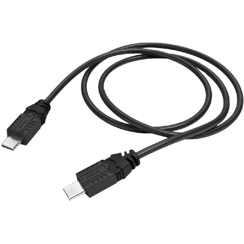 Hama USB-C to USB-C Sync & Charge Cable, 3.00 m ( 9.84 ft ), Black