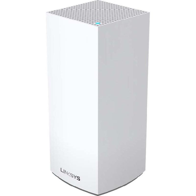 Linksys Velop Whole Home Mesh Wi-Fi, Wi-Fi 6 (802.11ax), Tri-Band (2.4 GHz/5 GHz/5 GHz), up to 50 Devices, 4 Port (LAN)/Single Port (WAN), 4 Port (GbE-LAN)/Single Port (GbE-WAN),