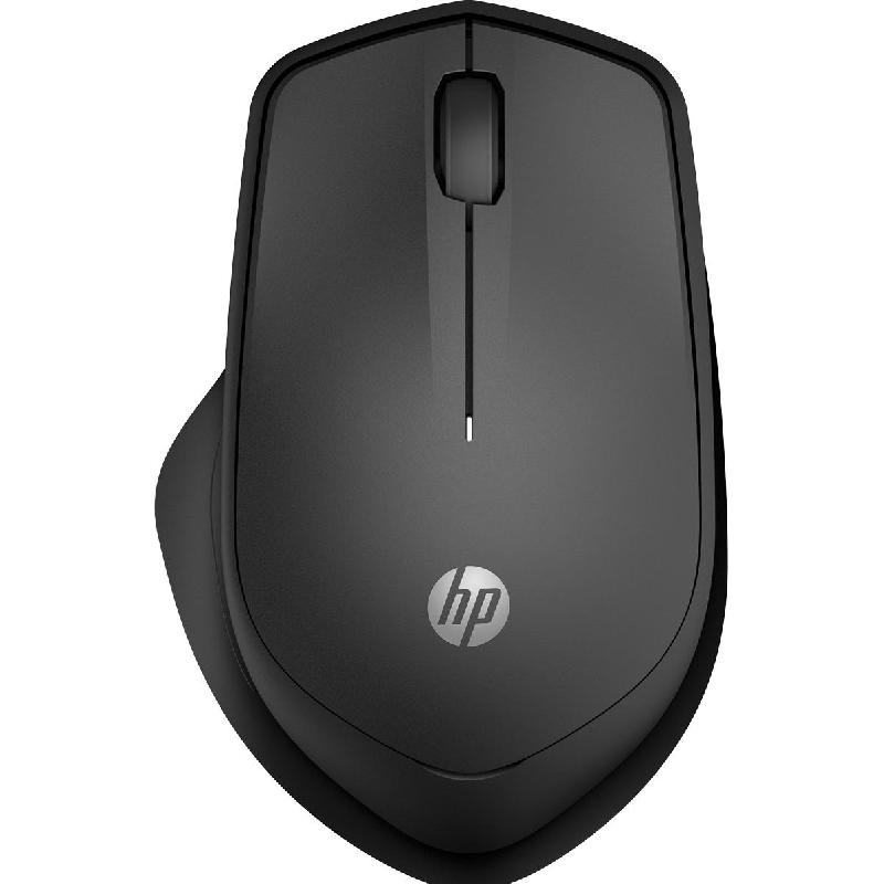 HP 280 Silent Mouse, Optical 1200 dpi, Wireless (2.4 GHz RF), Black