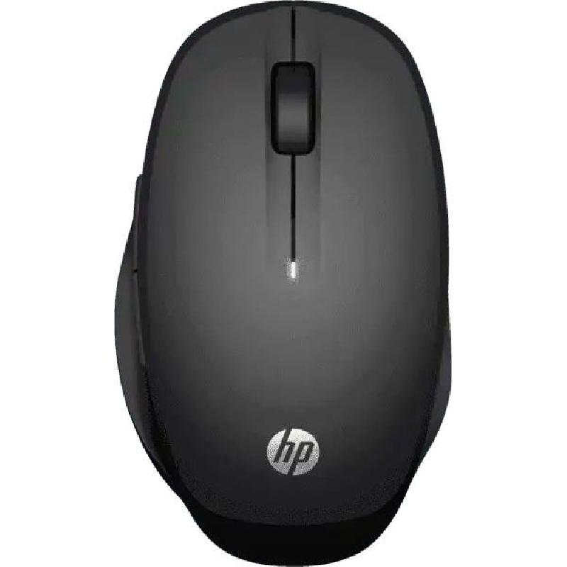 HP Dual Mode 300 Mouse, Optical 1200-3600 dpi, Bluetooth/Wireless (2.4 GHz RF), Black