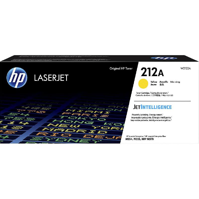 HP 212A Laser Toner, Yellow