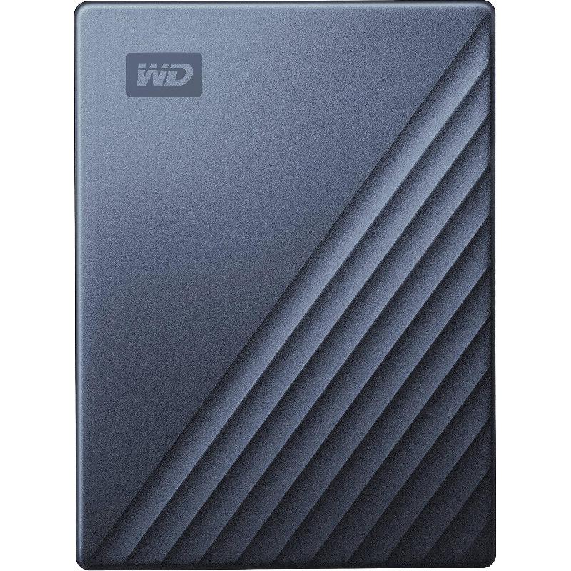 WD My Passport Ultra Portable Hard Disk Drive, 5 TB, Blue