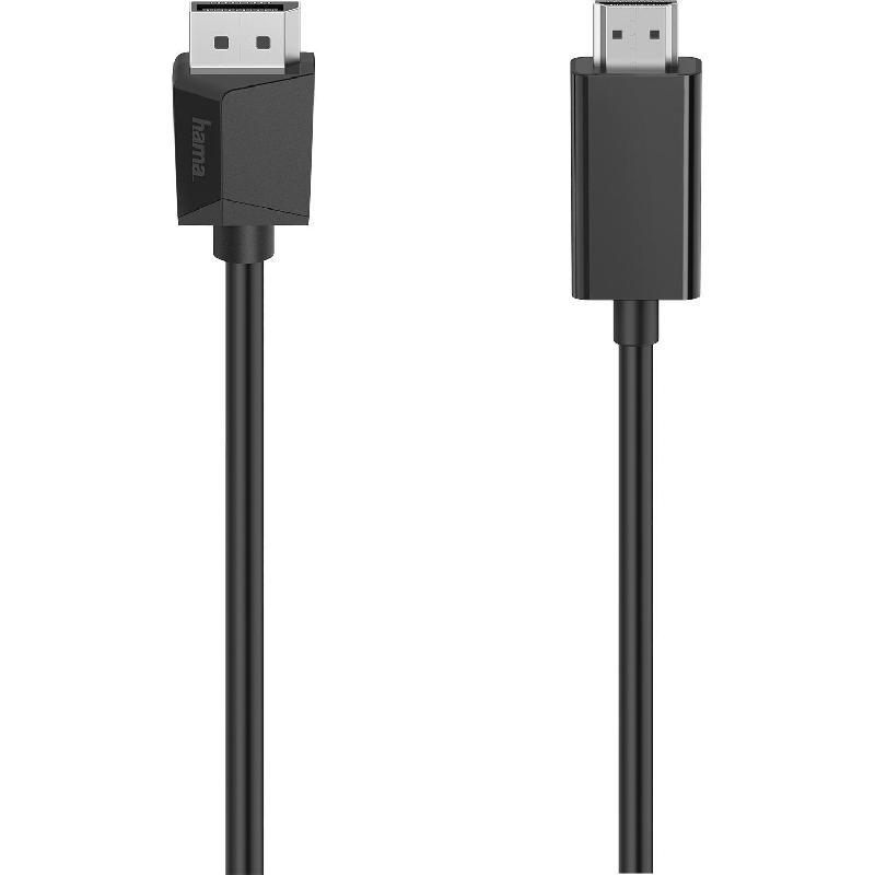 Hama DisplayPort to HDMI AV Cable, 1.50 m ( 4.92 ft )