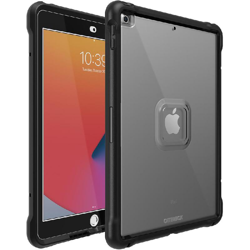 OtterBox 2-in-1 Bundle Tablet Case with Screen Protector, for iPad 10.2 8th Gen/iPad 10.2 - 2019, Clear/Black