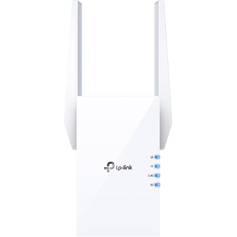 TP-Link RE605X (AX1800) Range Extender, Single Port (LAN), Single Port (GbE), Wireless AX (802.11ax), Dual Band (2.4 GHz/5 GHz)