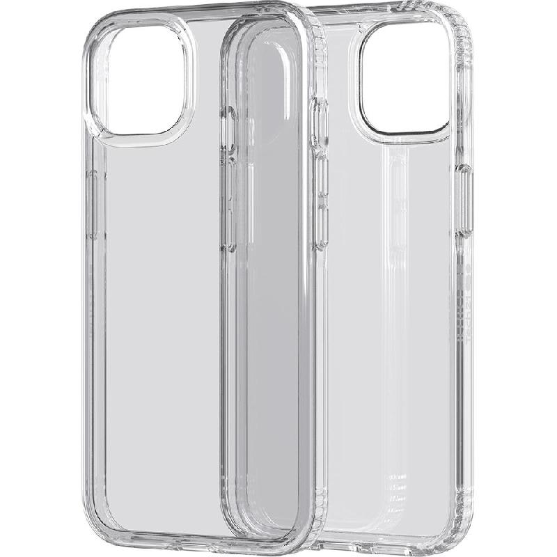 Tech21 EvoClear Back Cover Mobile Case, for iPhone 13, Clear