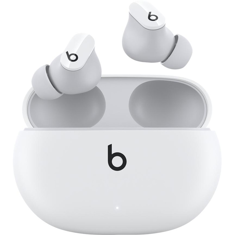 Beats Studio Buds Earbuds, Active Noise Cancelling, Bluetooth, USB (Charging), Built-in Microphone, White