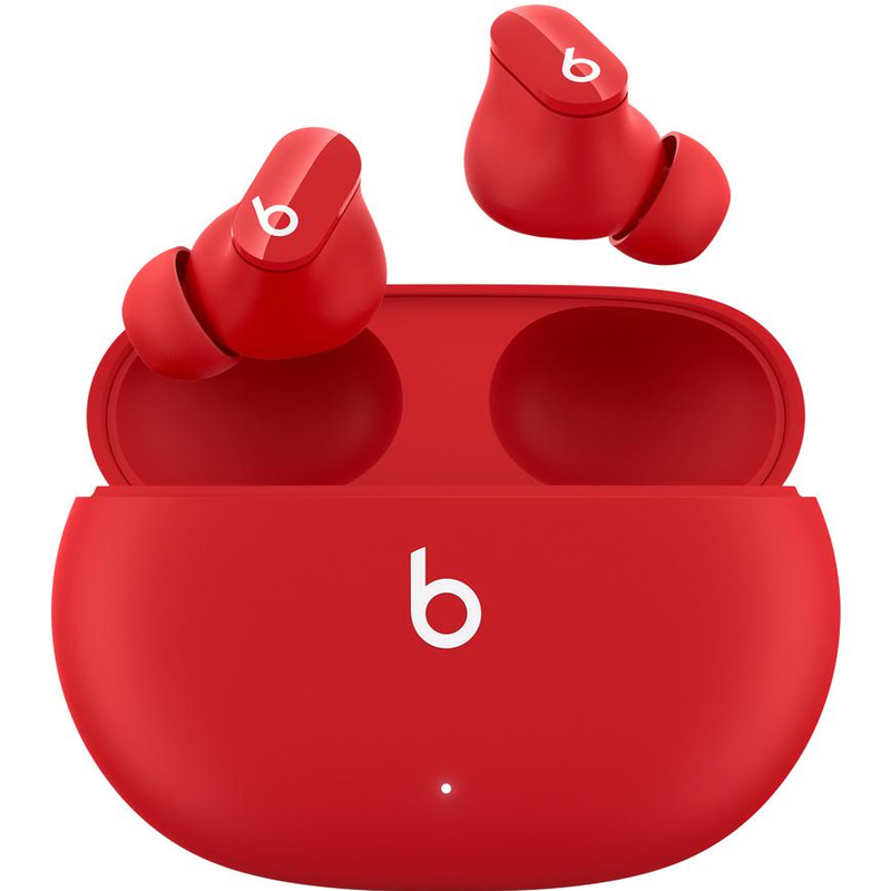 Beats Studio Buds Earbuds, Active Noise Cancelling, Bluetooth, USB (Charging), Built-in Microphone, Red