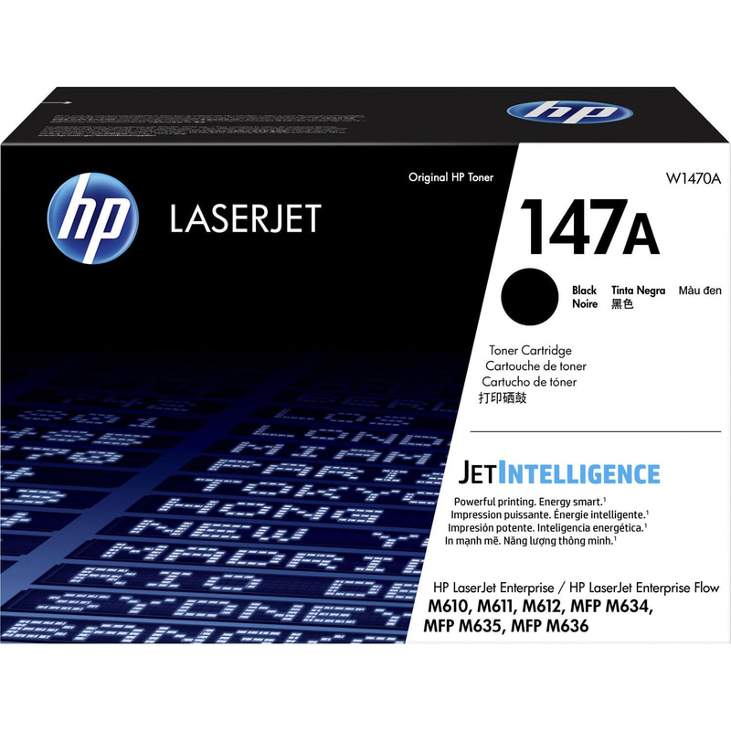 HP 147A Laser Toner, Black