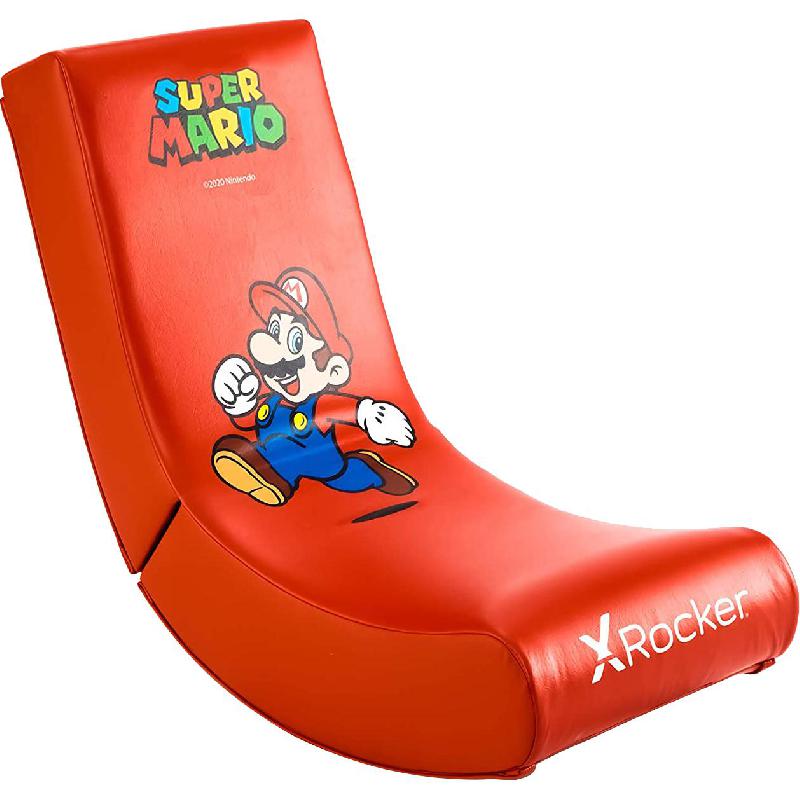 XRocker Video Rocker All Star - Super Mario Edition Gaming Chair, Red