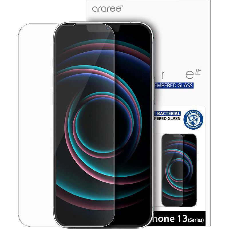 Araree Sub Core Smartphone Screen Protector, for iPhone 13/iPhone 13 Pro, Tempered Glass