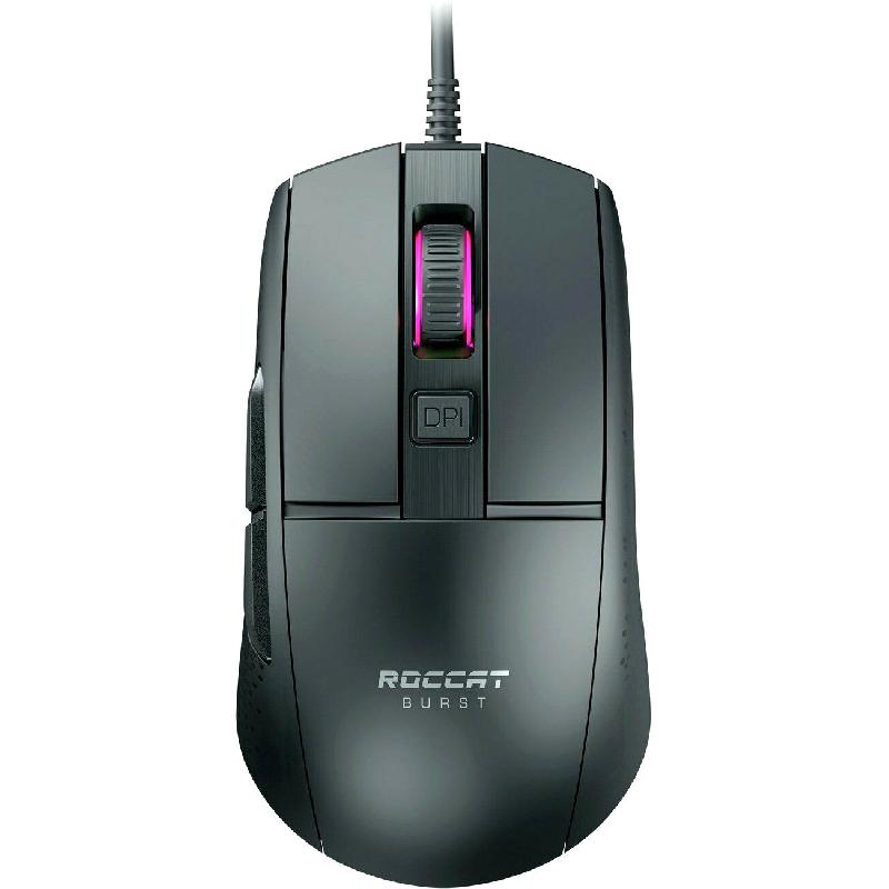 ROCCAT Burst Core Gaming Mouse, Wired, Optical, PixArt PMW 3331 8500 dpi, Black