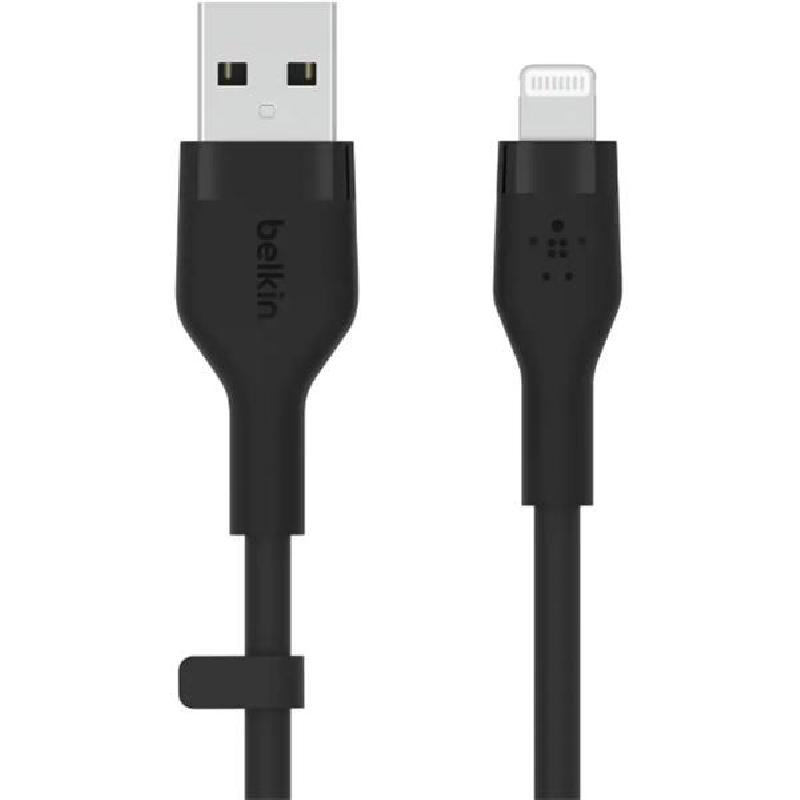 Belkin BoostCharge Flex Lightning to USB 3.0 Sync & Charge Cable, 1.00 m ( 3.28 ft ), Black