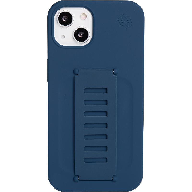 Grip2u Silicone Back Cover Mobile Case, for iPhone 13, Navy