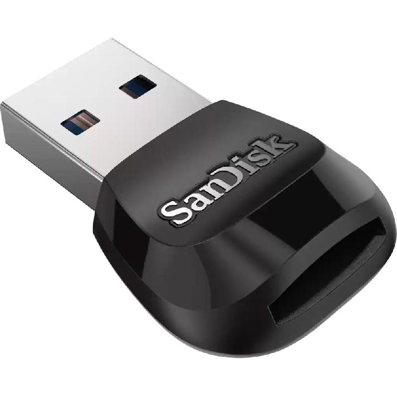 SanDisk MobileMate Multi-card Reader, USB 3.0, Black