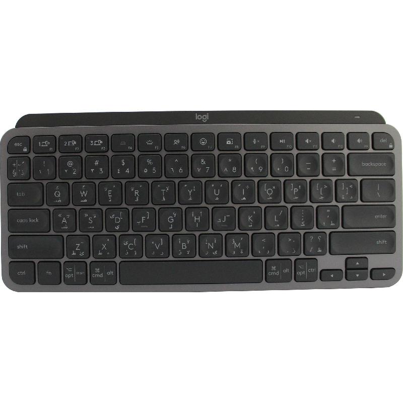 Logitech MX Keys Mini Keyboard, Bluetooth, for iOS/Android/Windows OS/macOS, Graphite