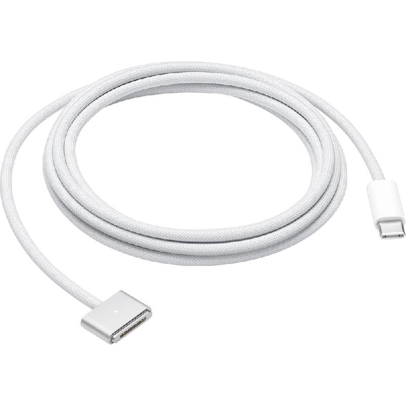 Apple USB-C to MagSafe 3 Cable, Desktop Accessory, for MacBook Pro 16 M1/MacBook Pro, White