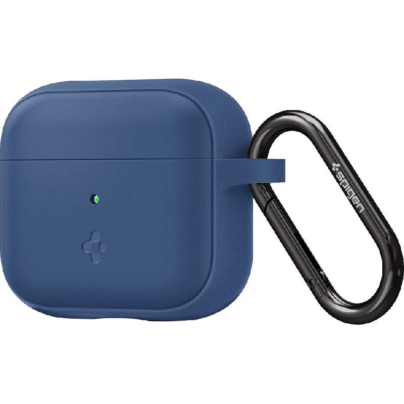 Spigen Silicone Fit Earbuds Case, for Apple AirPods 3rd Gen, Deep Blue