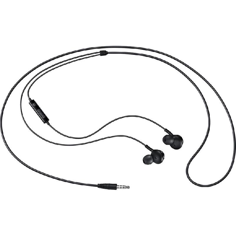 Samsung EO-IA500 Earphones, Wired, 3.5 mm Connector, Built-in Microphone, Black