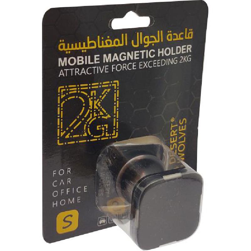 Desert Wolves Car and Desk Mount Smartphone Car Accessory, Universal, for Most Devices, Black