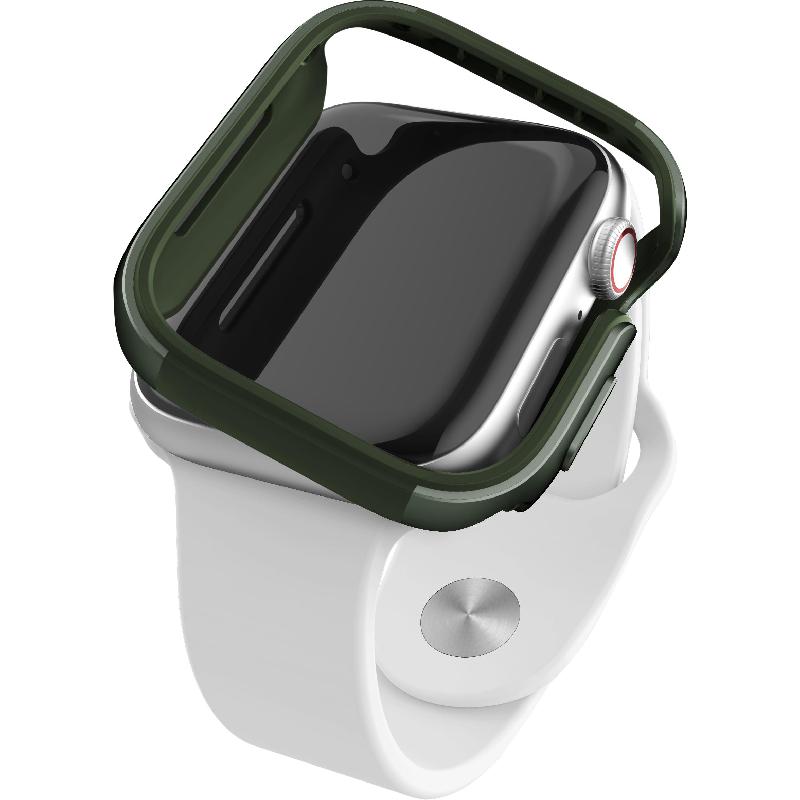 Raptic Raptic Edge Smartwatch Fit Case, for Apple Watch Series 9 45/Watch Series 8 45, Green