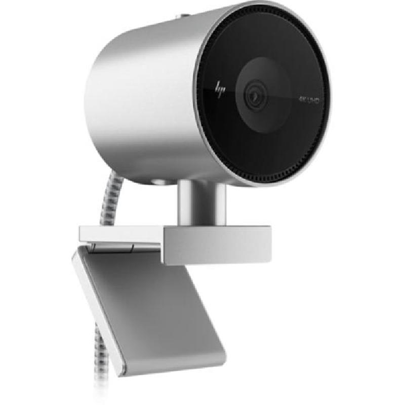 HP 950 4K HD Webcam, up to 1080p (30fps), Silver