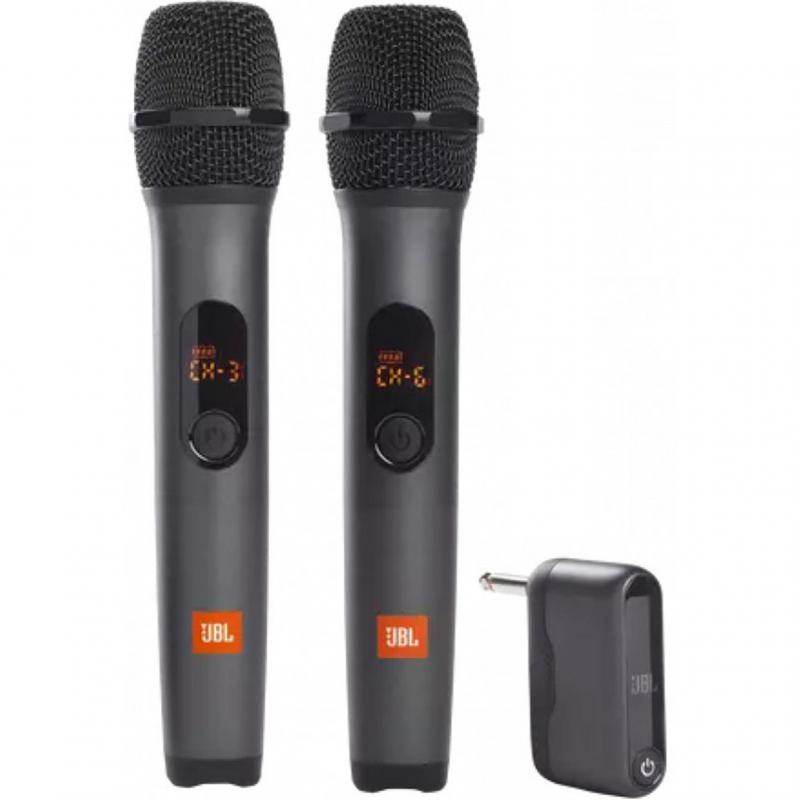 JBL Wireless Set, Dynamic Microphones, Black