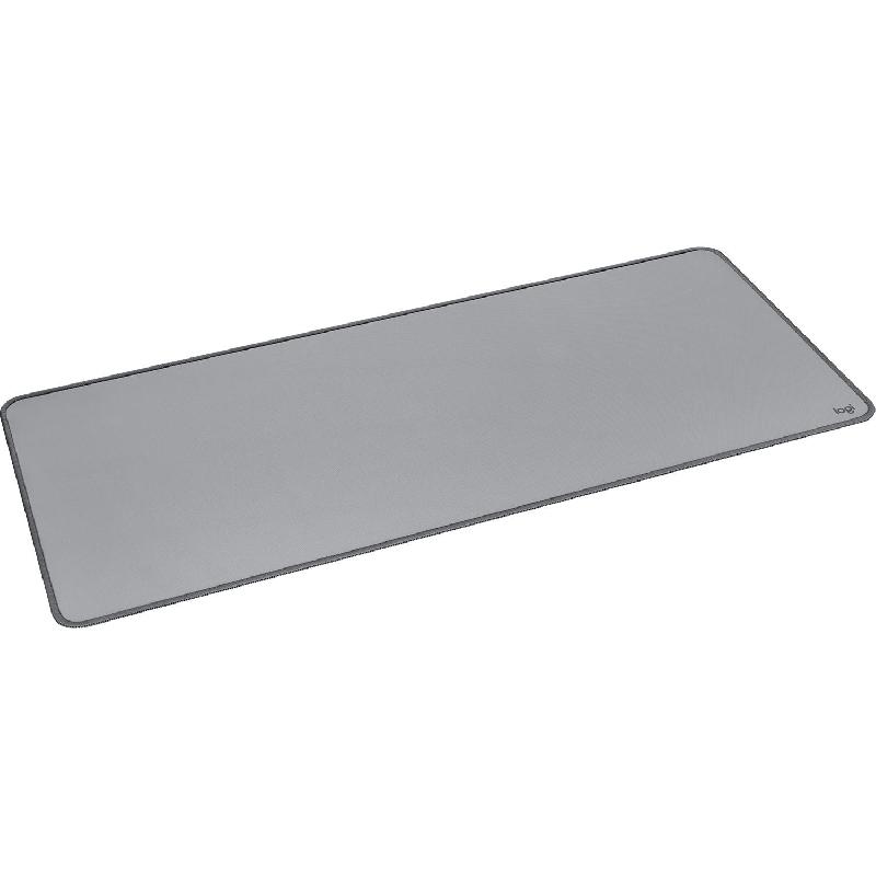 Logitech Desk Mat - Studio Series Mouse Pad, Extra Large, Mid Grey